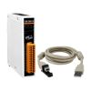 USB I/O Module with 10-ch Digital input (Dry, Wet) and 8-ch Signal Relay Includes 1.5M USB Cable (CA-USB15)ICP DAS